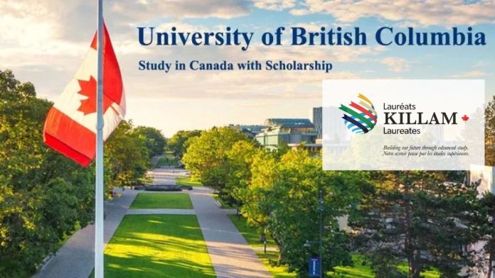 2025 UBC Killam Scholarship in Canada