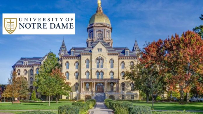 University of Notre Dame Scholarship 2025